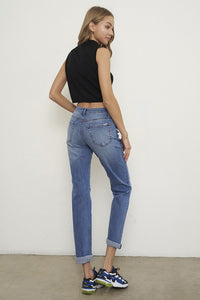 SLIM FIT BOYFRIEND JEANS