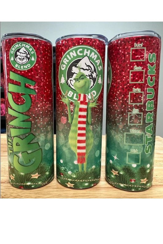 The Grinch Starbucks Tumbler