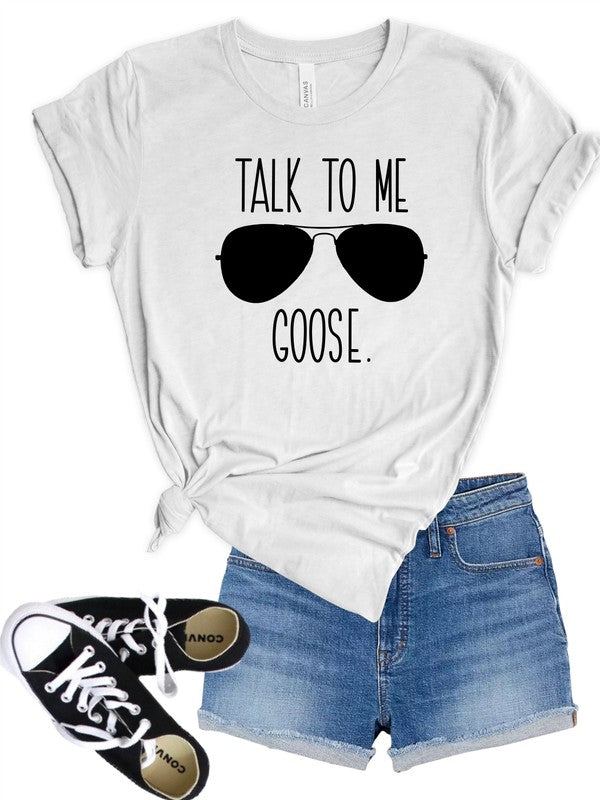 Talk To Me Goose Unisex Softstyle Tee