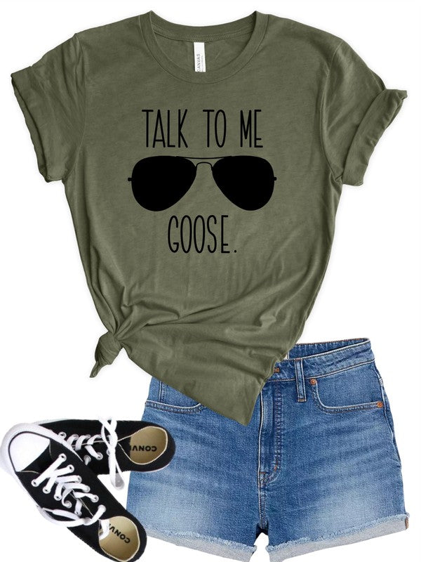 Talk To Me Goose Unisex Softstyle Tee