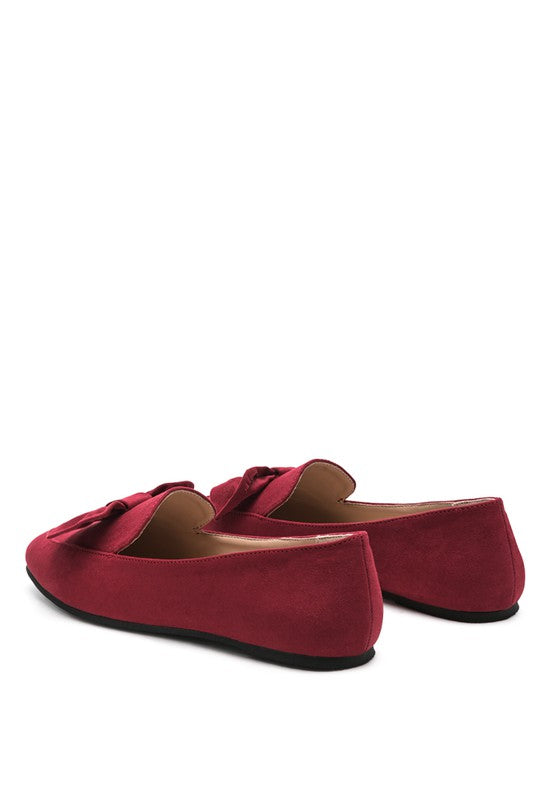 REMEE Front Bow Loafers