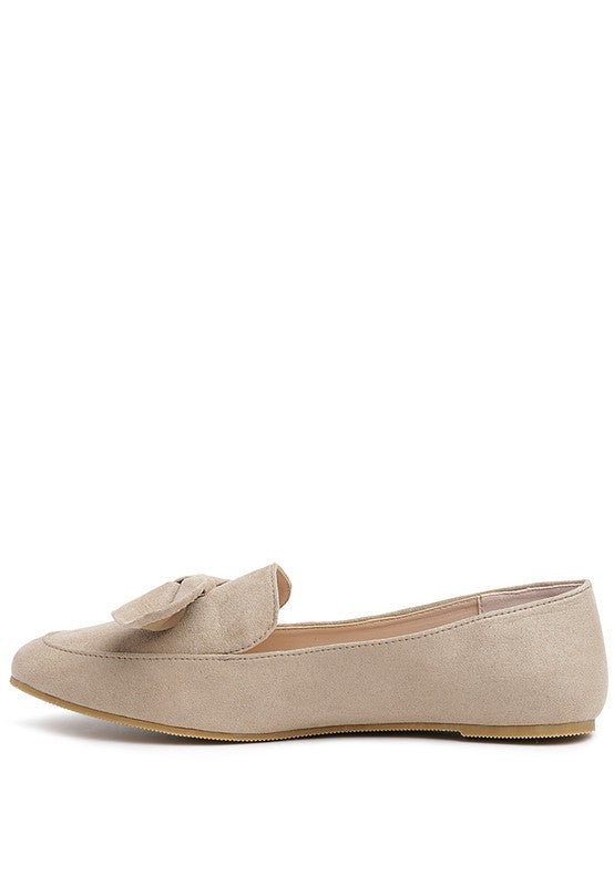 REMEE Front Bow Loafers