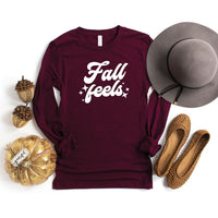 Fall Feels Stars Long Sleeve Graphic Tee