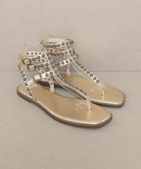 Oasis Society Oaklyn - Studded Gladiator Sandal