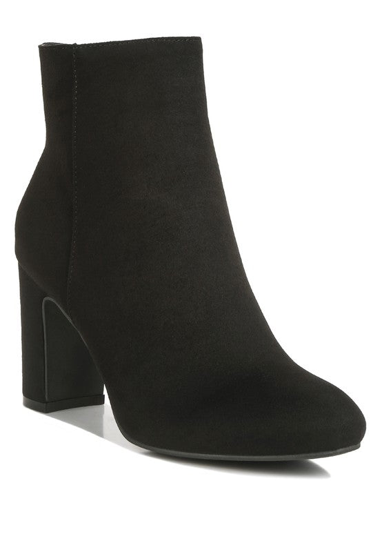 Alysia Block Heel Ankle Boots