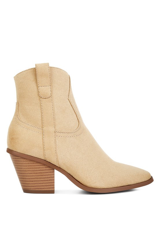 Elettra Ankle Length Cowboy Boots