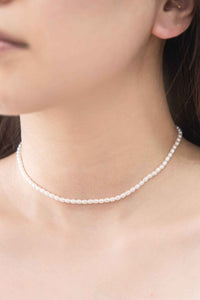 Pearl Strand Choker Necklace