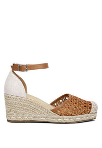 Mason Pin Buckle Wedge Heel Espradilles