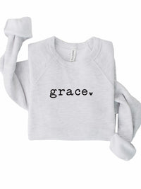 Grace heart Bella Canvas Premium Sweatshirt