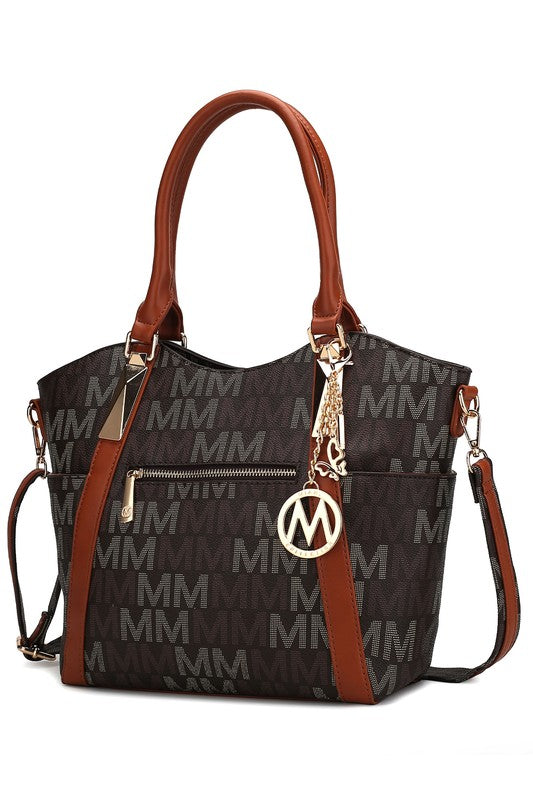 MKF Jeneece M Signature Tote Bag by Mia K