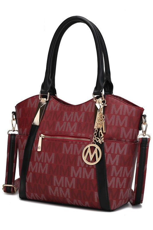 MKF Jeneece M Signature Tote Bag by Mia K