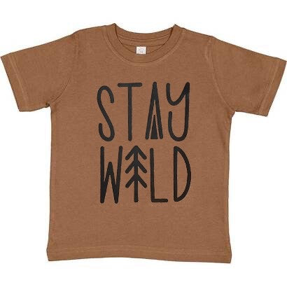 Stay Wild - Boys Tee