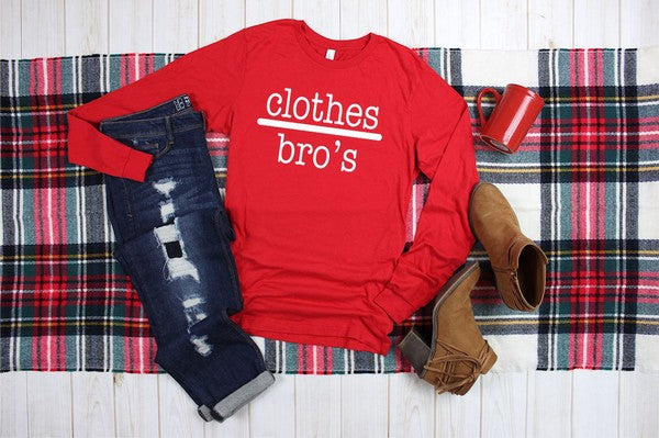 Clothes over Bros Long Sleeve Tee