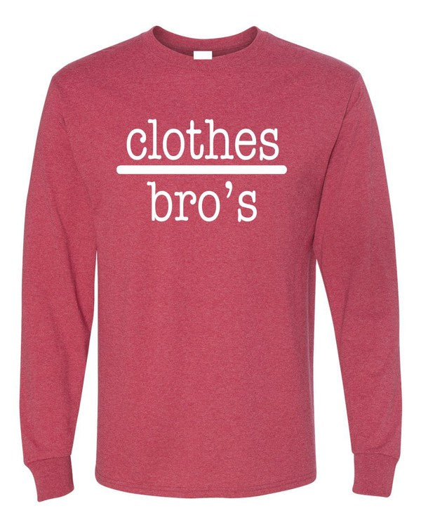 Clothes over Bros Long Sleeve Tee