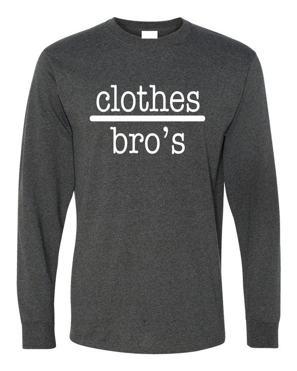 Clothes over Bros Long Sleeve Tee