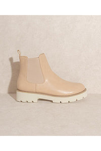 GIANNA-Chunky Sole Chelsea Boot