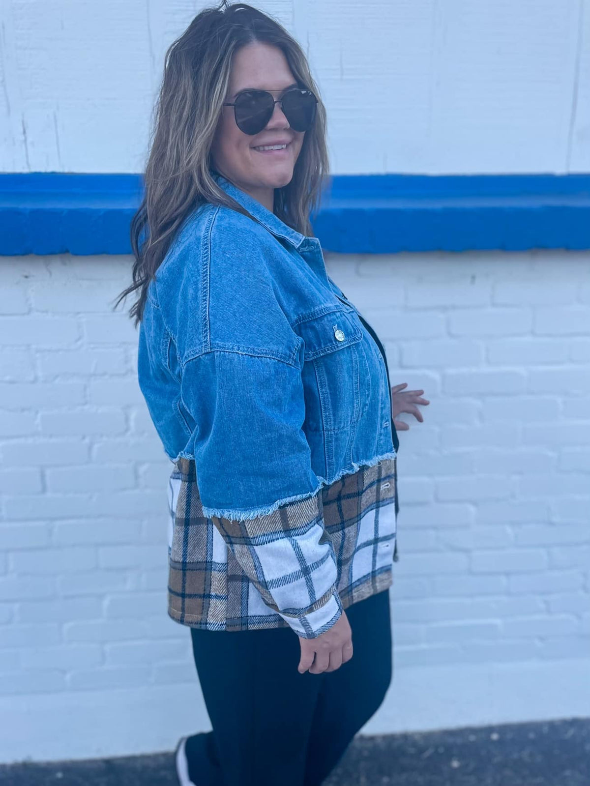 PREORDER: Telluride Denim + Plaid Jacket