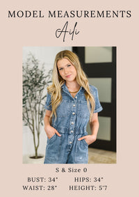 I Wouldn't Mind Short Sleeve Top in Cornflower Blue