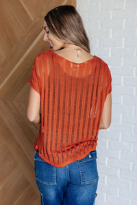 All I See Is You Loose Knit Top