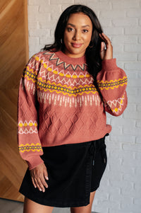 Cozy Chalet Fair Isle Sweater