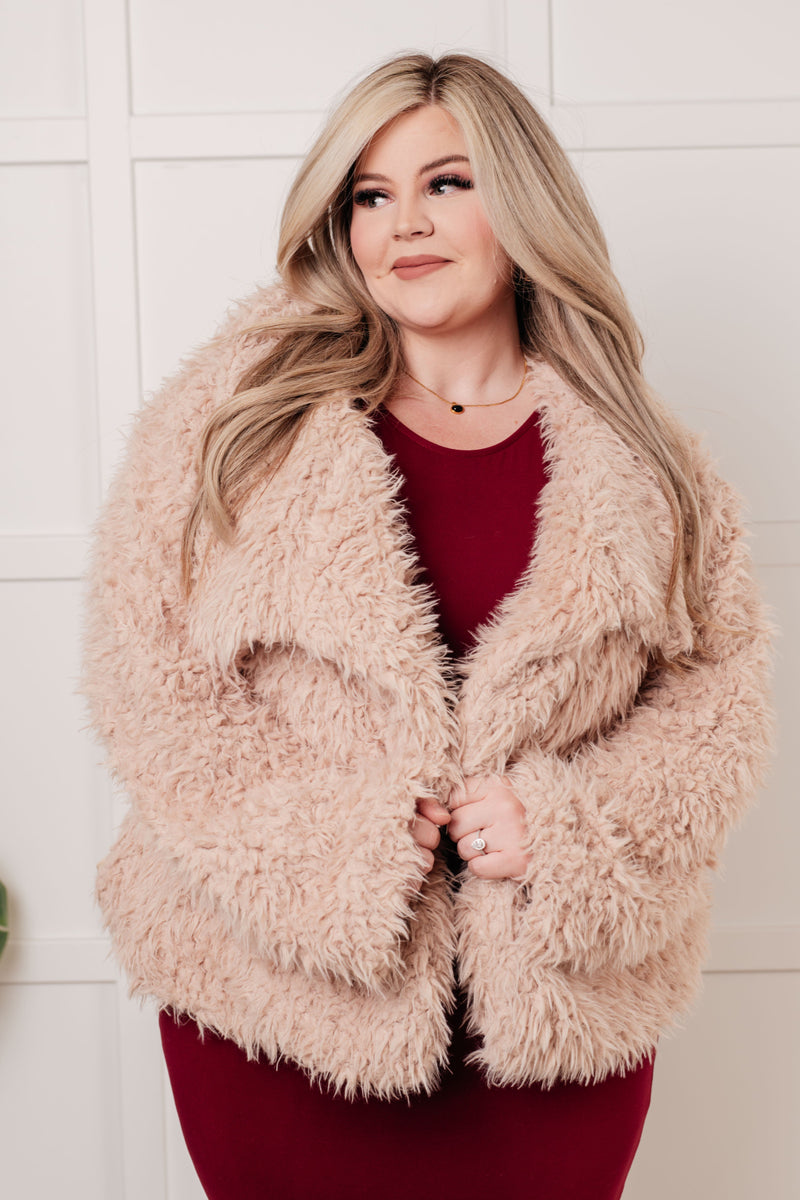 Disco Queen Faux Fur Coat