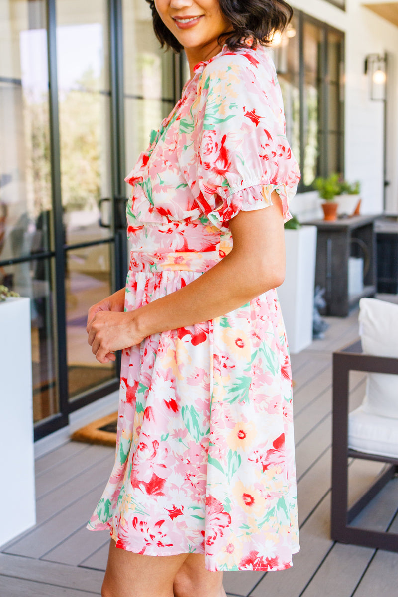 Fancy Free Floral Dress