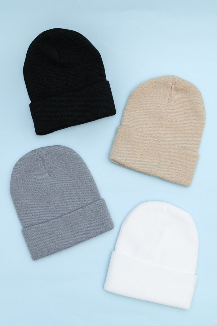 The Four Seasons Basic Beanie Set