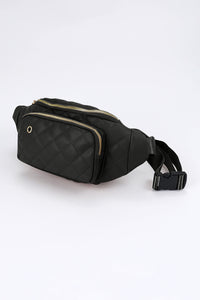 Rhombus Pattern Simple Waist Bag