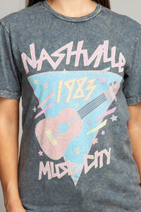 Nashville Music City Graphic Top